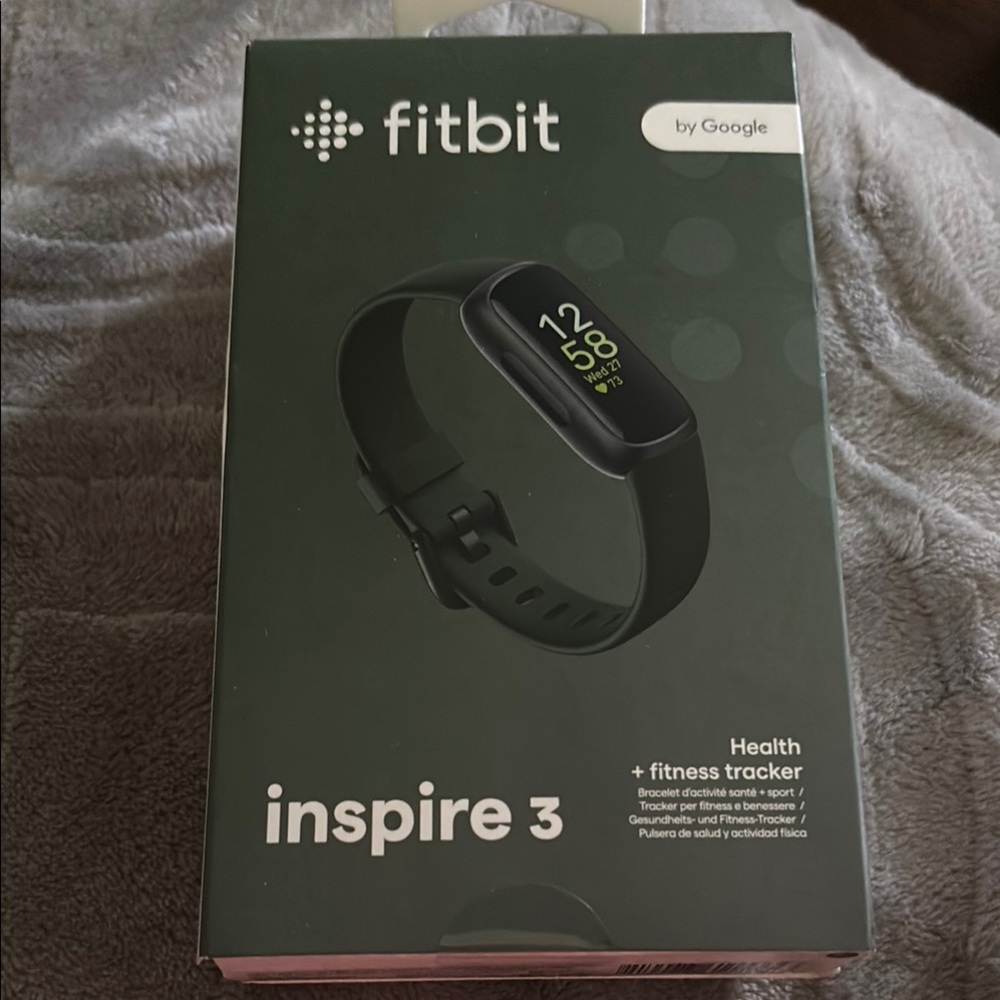 Fitbit Black Smartwatch Modern Fitness Companion
